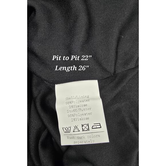 Kancy Kole Black Sequin Button-Up Cardigan - Picture 5 of 6